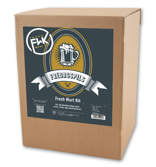 FWK Fredagspils Fresh Wort Kit Ferdig brygget vørter til 20L øl