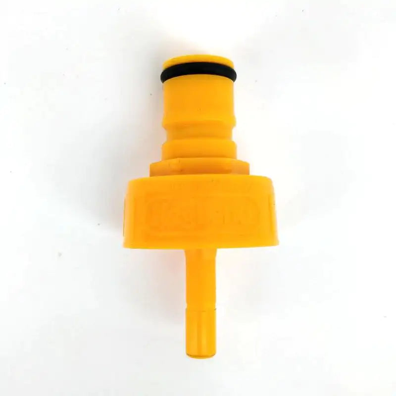 Gul ball lock tilkobling for FermZilla Gul farge, plast. Carbonation Cap