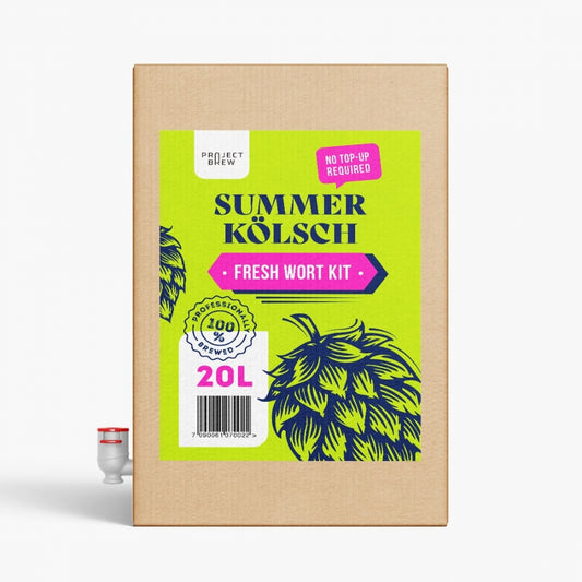 Summer Kölsch 20L Fresh Wort Kit - Forfriskende og Klar Ale