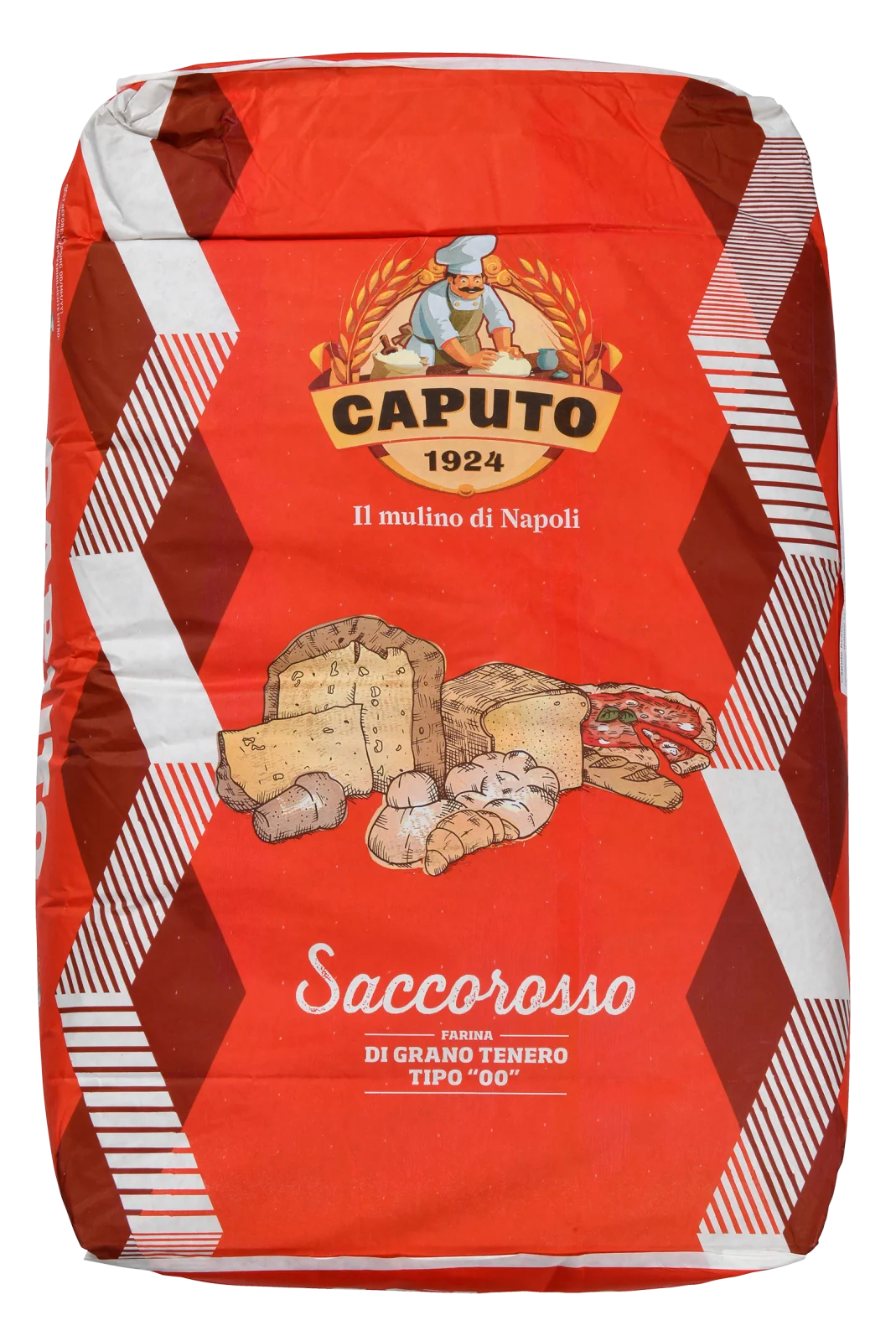 Caputo hvetemel tipo-00 Saccorosso 25 kg
