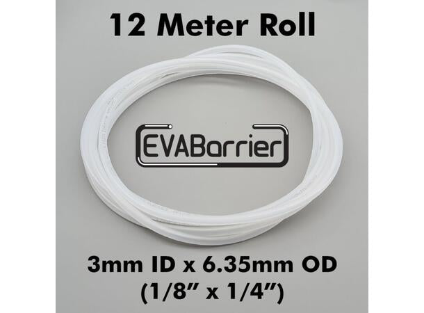 12m EVABarrier® Hose 3 mm ID x 6.35 mm OD for Beer and CO2 - 1/8" ID x 1/4" OD