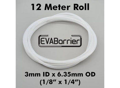 12m EVABarrier® Slange 3 mm ID x 6.35 mm OD for Øl og CO2 - 1/8" ID x 1/4" OD