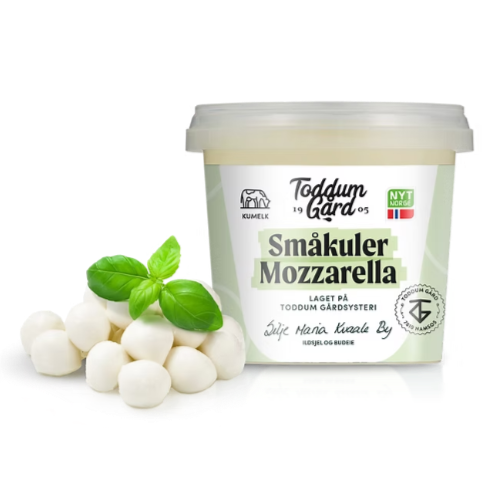 Småkuler Mozzarella, 10g, 15 stk