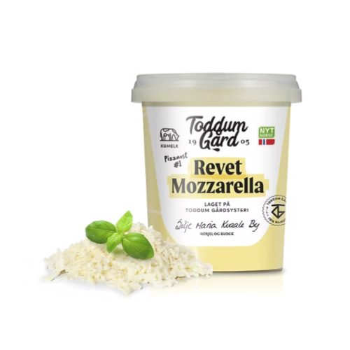 Norsk Mozzarella Cubetti Revet Fersk 250g