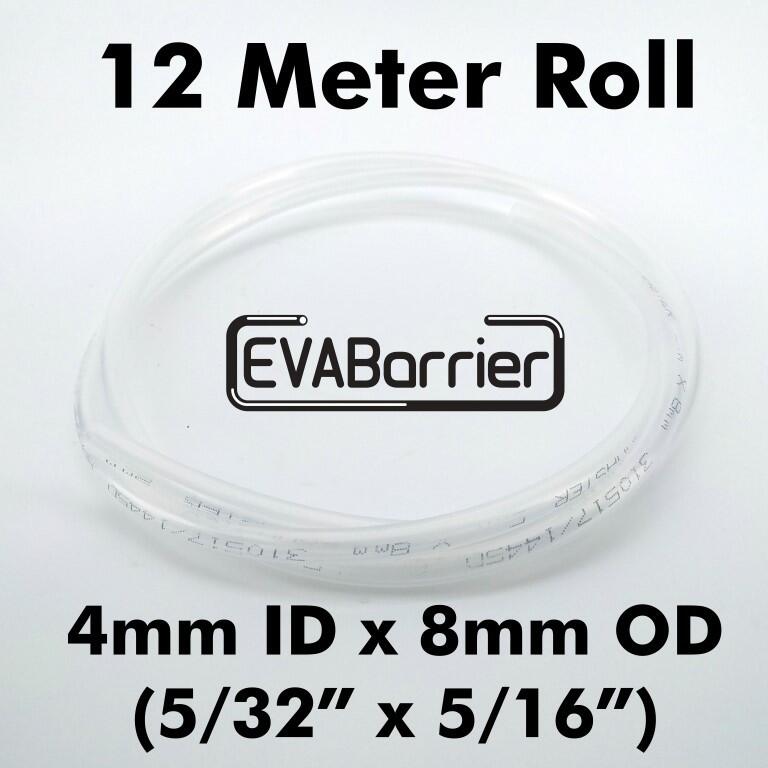 12m EVABarrier® Øl- og CO2-slange - 4 mm ID x 8 mm OD (5/32" ID x 5/16" OD)