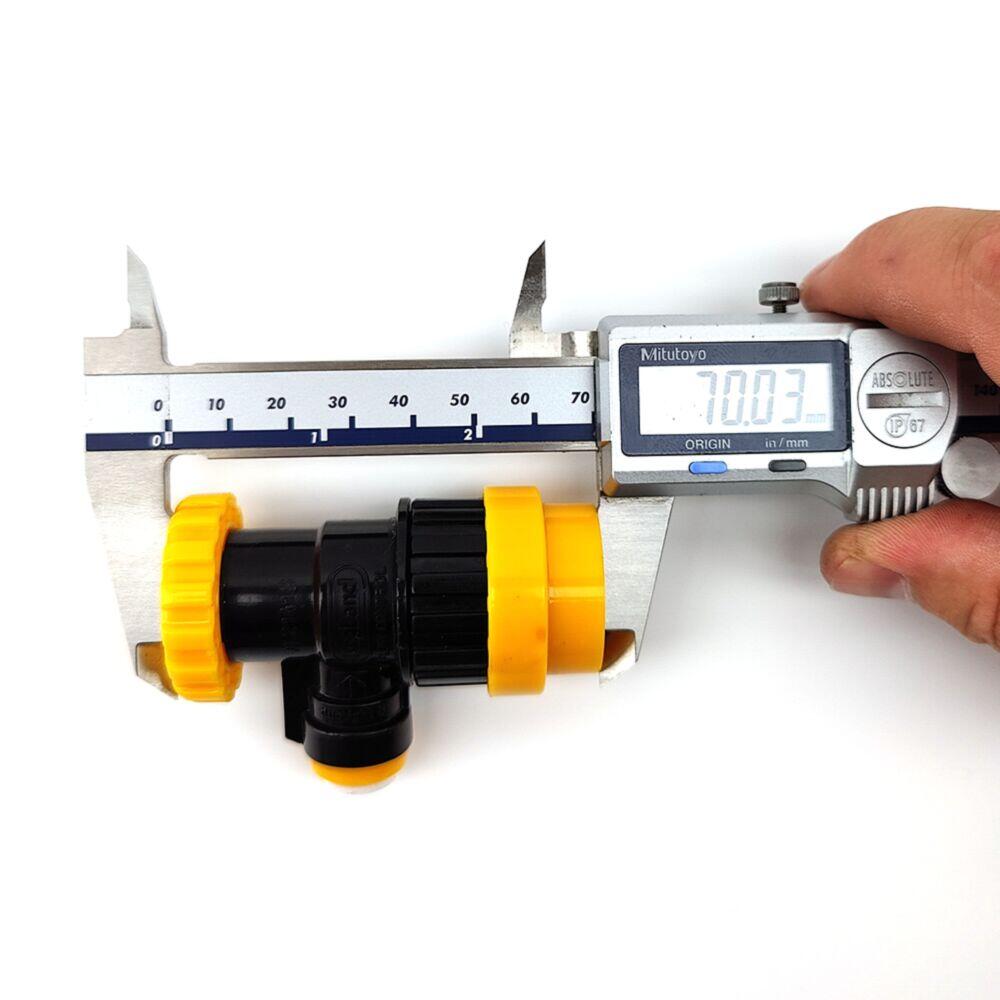 Precision Flow Control Mechanism for 8mm Ball Lock System: Duotight 8mm Quick Connector