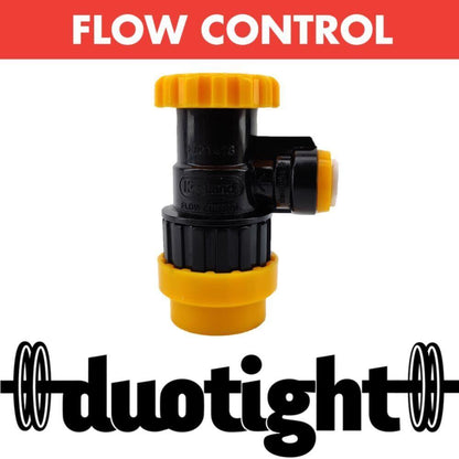 Precision Flow Control Mechanism for 8mm Ball Lock System: Duotight 8mm Quick Connector