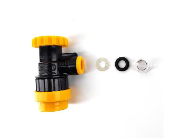 Ball Lock med Flow Control 8mm Duotight 8mm hurtigkobling