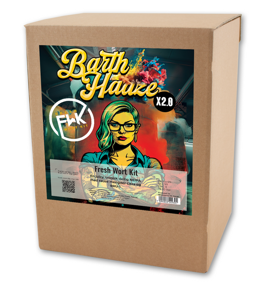 Barth Haaze X 2.0 Fresh Wort Kit BRU-1 og Citra NEIPA