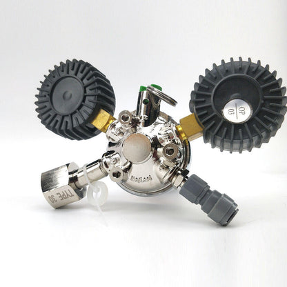 MK4 CO2 Regulator with 1 output, DuoTight 8mm included
