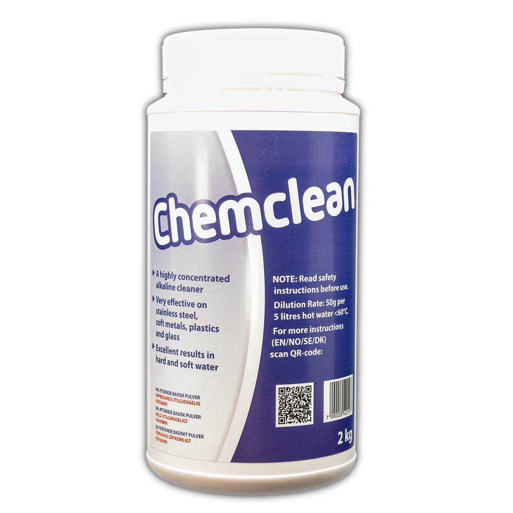 Chemclean 2 kg Kraftig basisk vaskemiddel