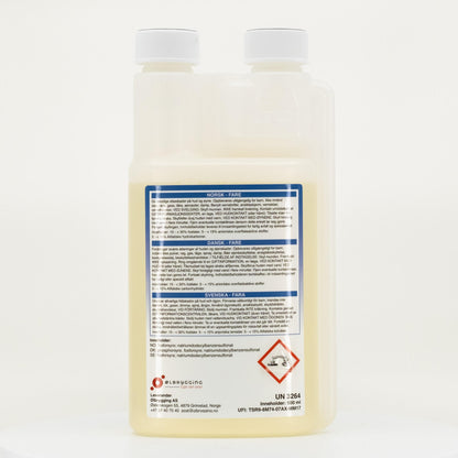 Chemsan 500ml skummende, syreholdig skyllemiddel
