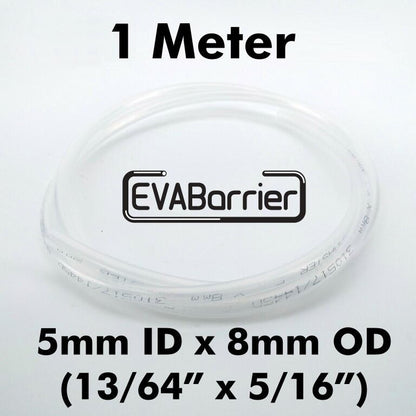 1m EVABarrier® Øl- og CO2-slange - 5 mm ID x 8 mm OD (13/64" ID x 5/16" OD)