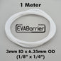 1m EVABarrier® Slange 3 mm ID x 6.35 mm OD for Øl og CO2 - 1/8" ID x 1/4" OD