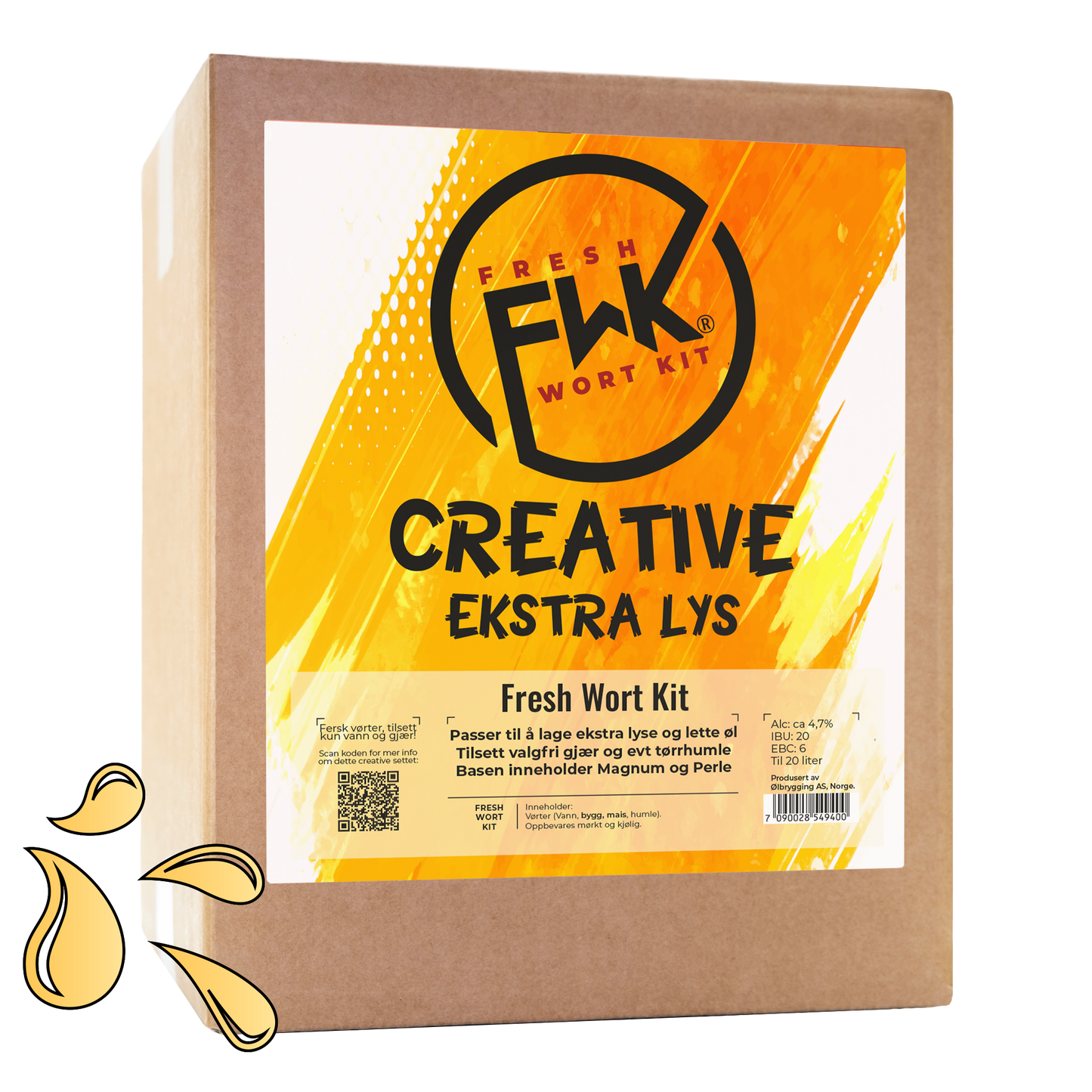 FWK Creative Extra Light Fresh Wort Kit Create your own twist!