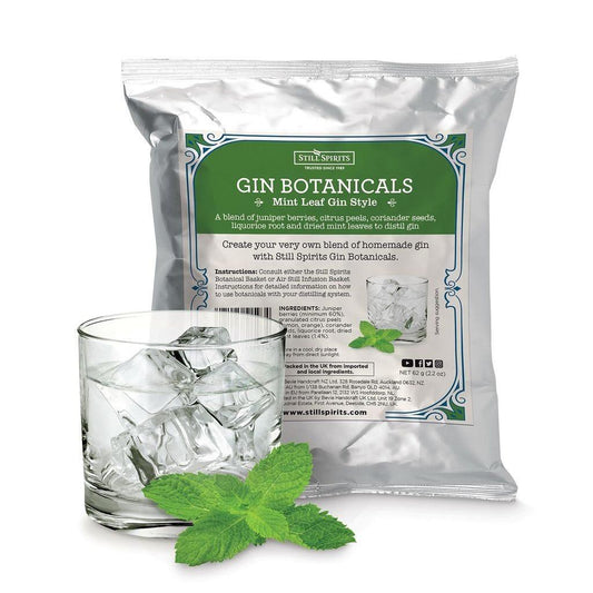 Gin Botanicals Mint Leaf Mynteblader Still Spirits 62g