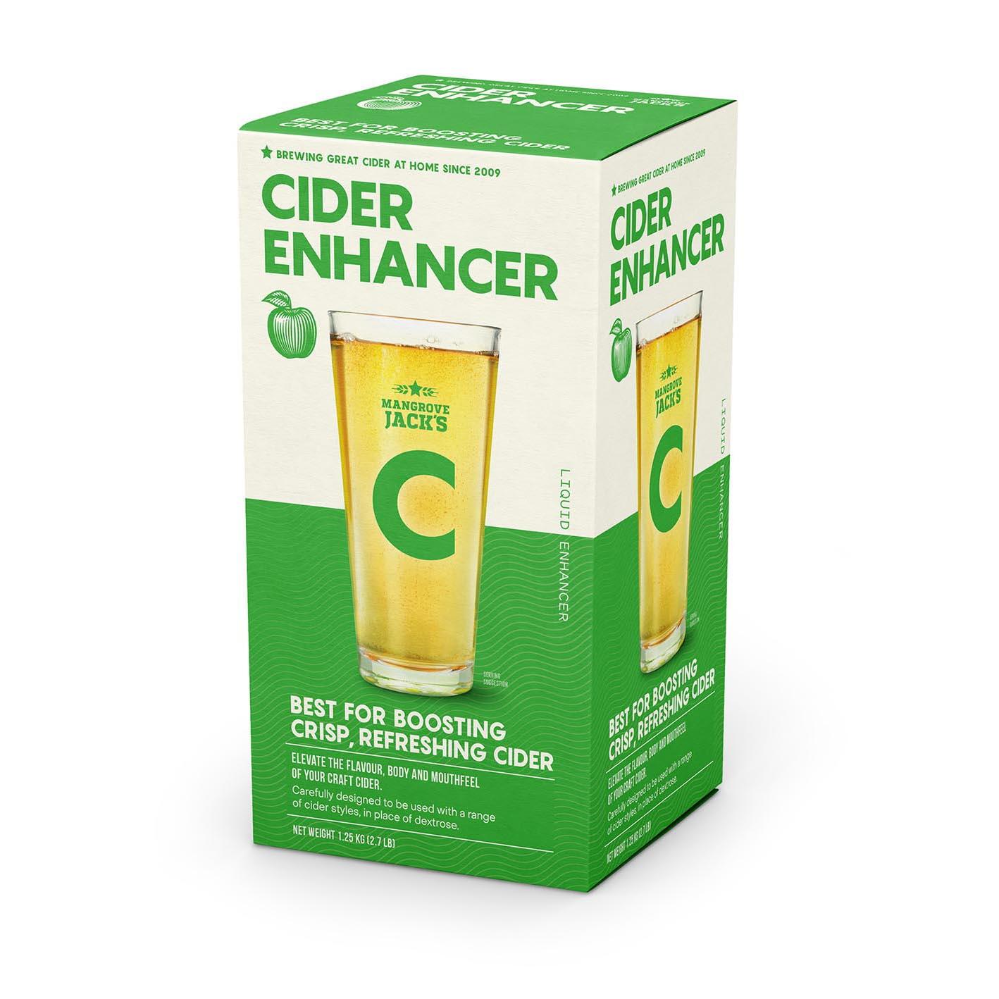 Mangrove Jack's Cider Enhancer Gir et bedre resultat enn dextrose og er spesielt utviklet for cider!