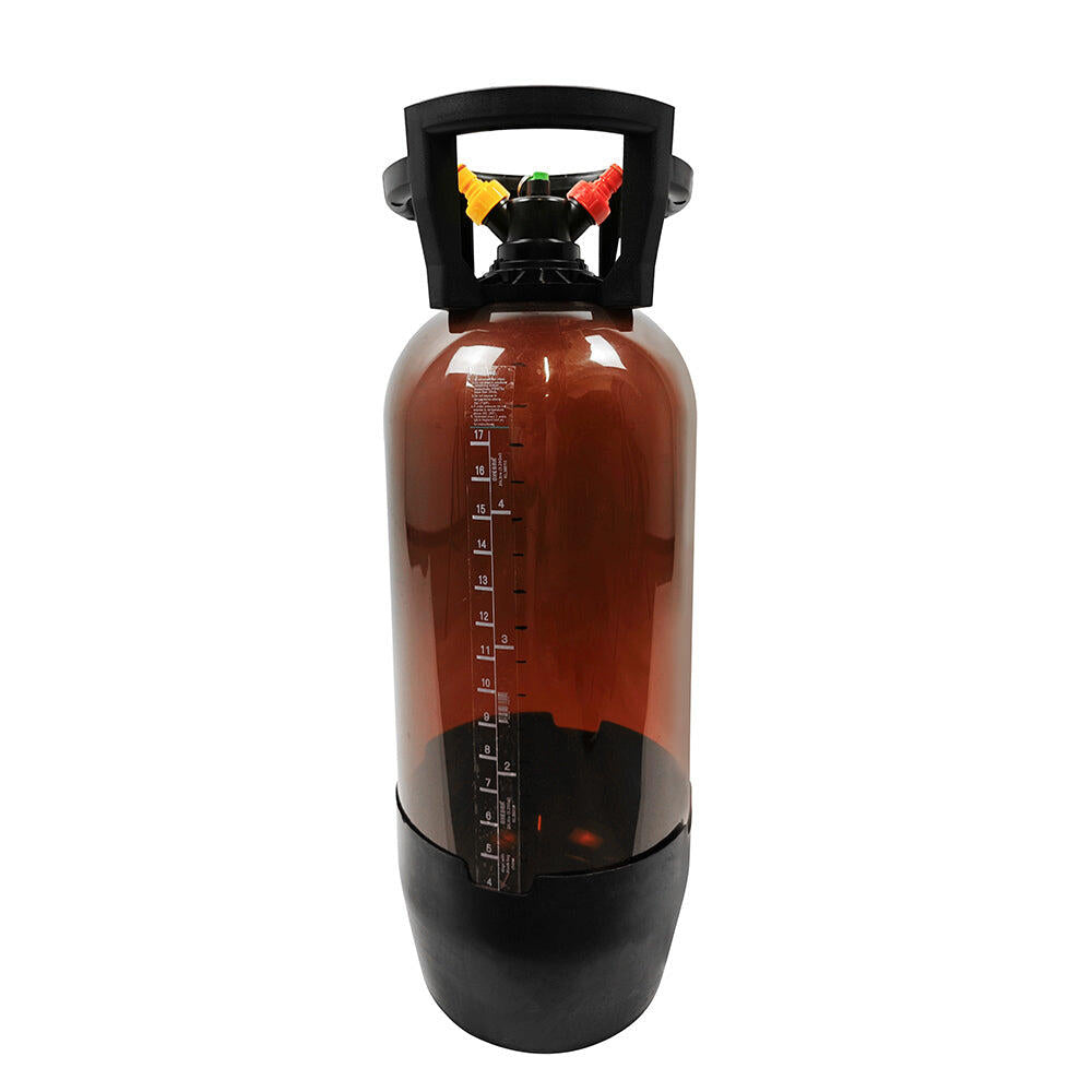 Oxebar 20L Amber PET Keg Polymerfat med ball lock-tilkoblinger