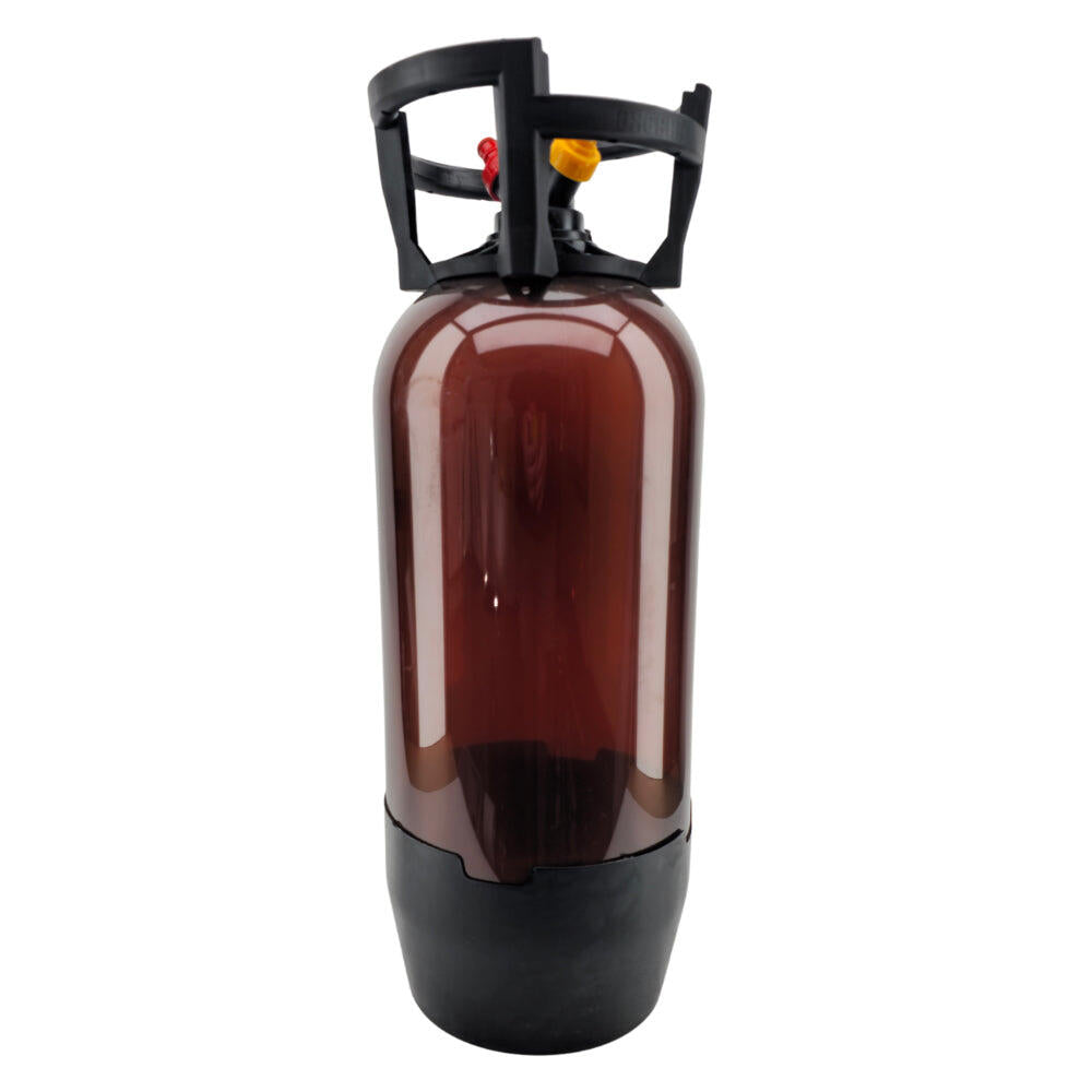 Oxebar 20L Amber PET Keg Polymerfat med ball lock-tilkoblinger