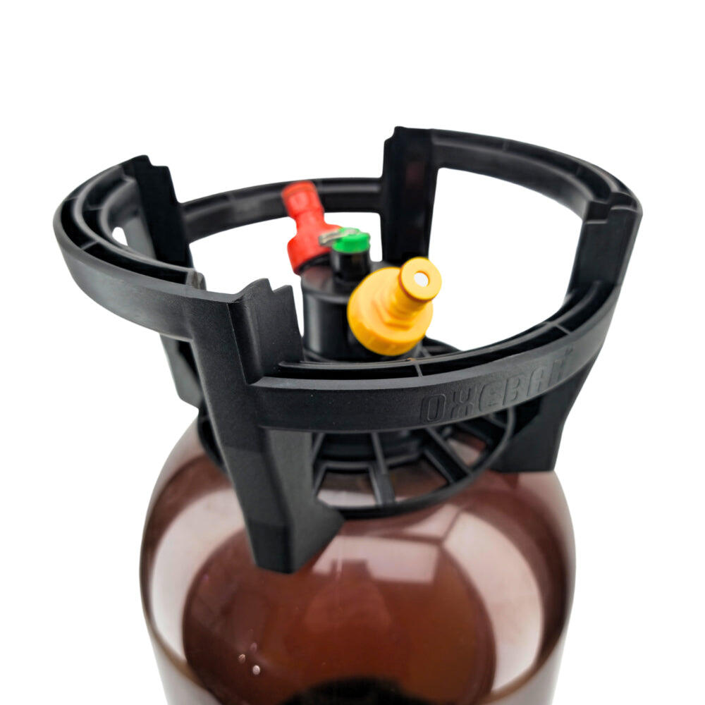 Oxebar 20L Amber PET Keg Polymerfat med ball lock-tilkoblinger