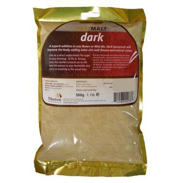 Spray painted, dark 500g 44 - 70 EBC