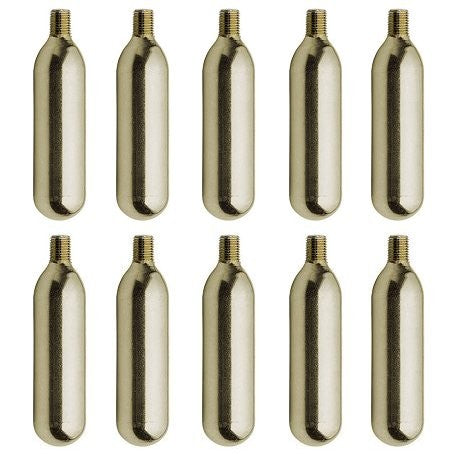 16g CO2 Cartridges with Threads - Pack of 10