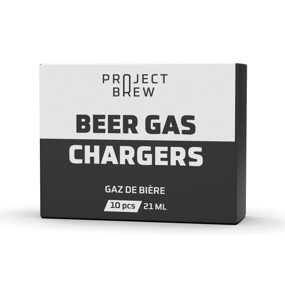 Beer Gas Cartridges without Threads 21ml - Pack of 10