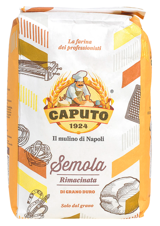 Caputo Durum Hvetemel Semola, 1 kg - Italiensk Premium Kvalitet