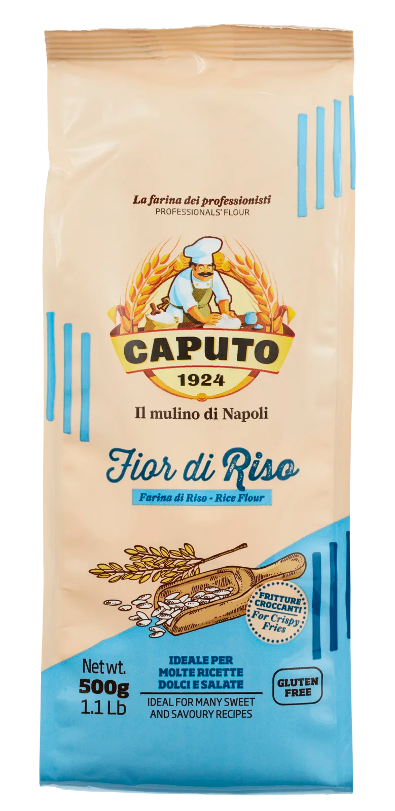 Caputo Fior di Riso 500g - Premium Ris Mel fra Napoli