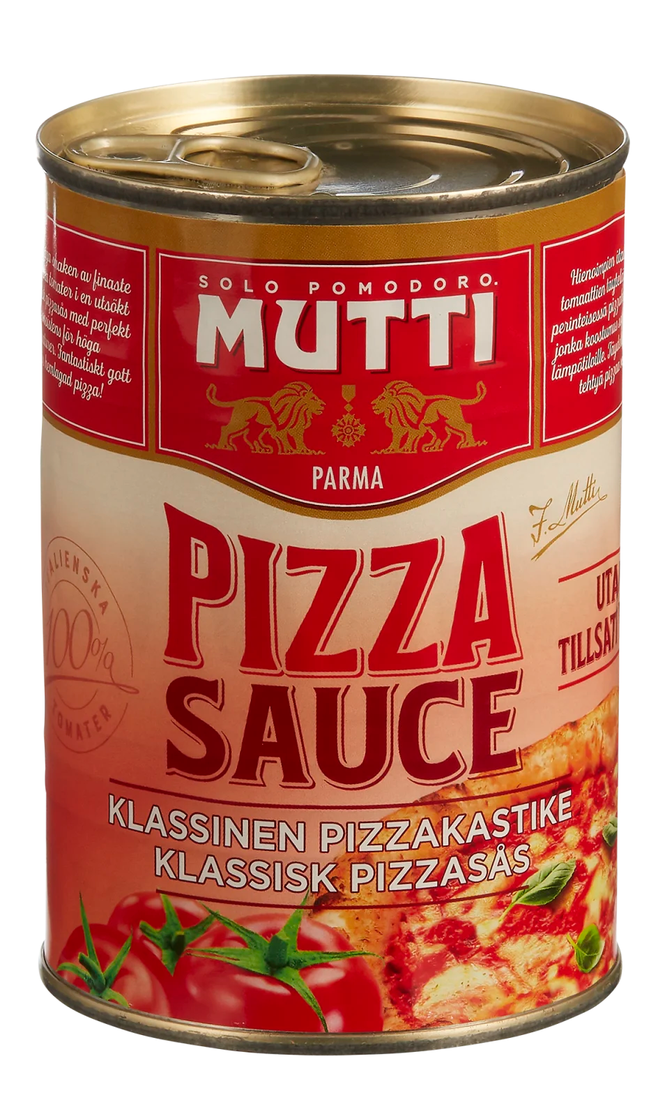 Mutti Pizzasaus Klassisk 400g - Den Perfekte Basen for Autentisk Italiensk Pizza