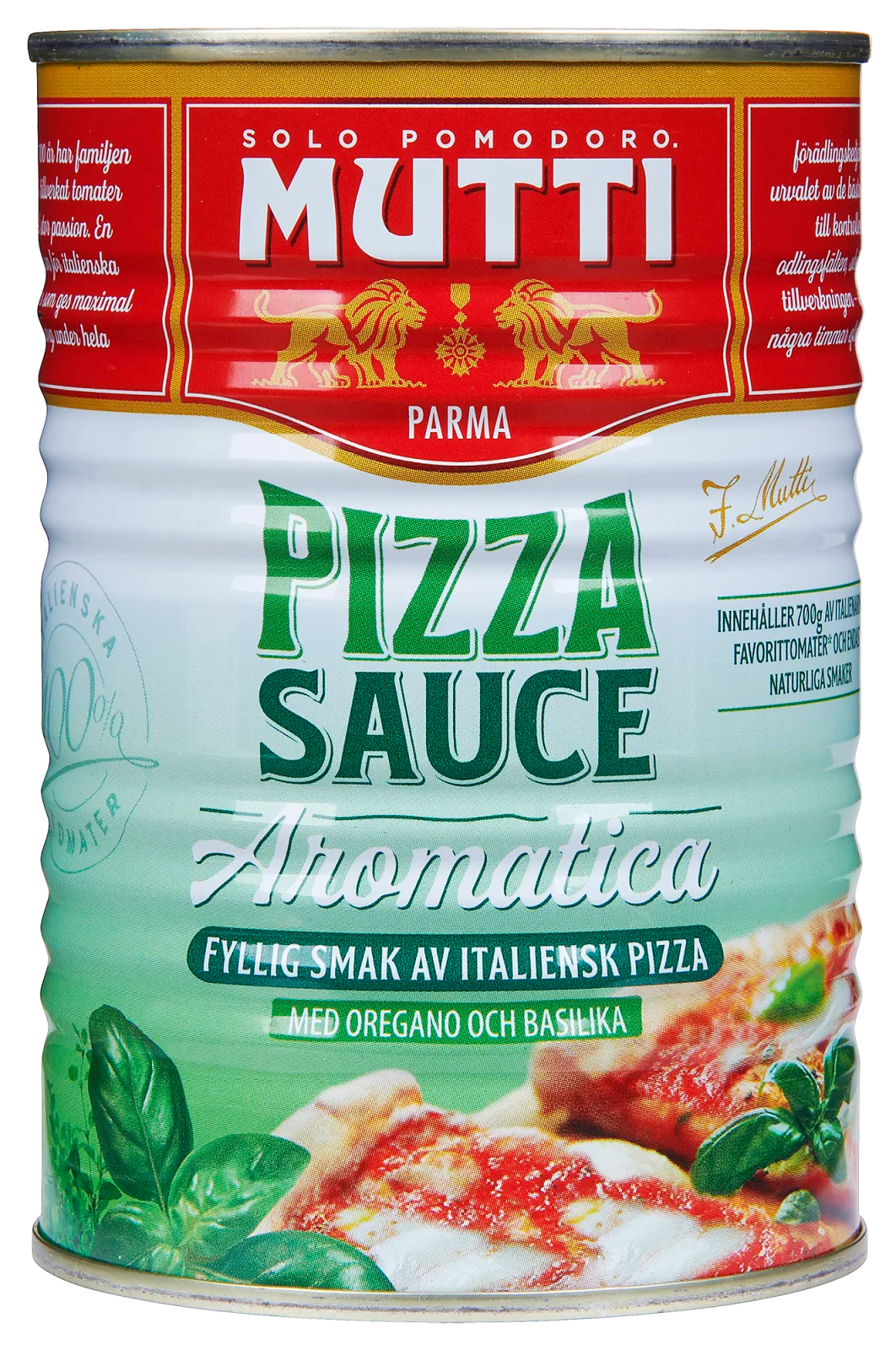 Mutti Pizza Sauce with Spices 400g - Authentic Taste for Perfect Homemade Pizza