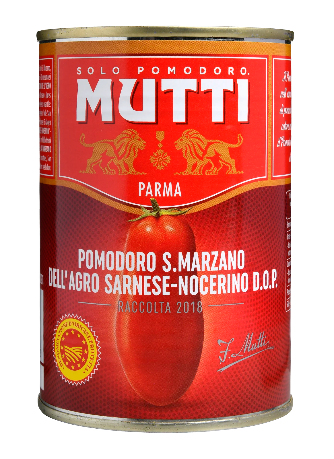 Mutti San Marzano DOP Tomato fillet 400g